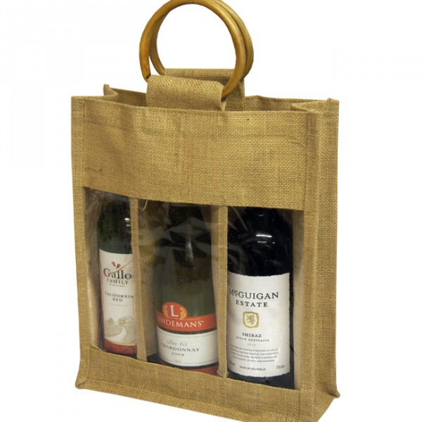 Jute Bottle Bags