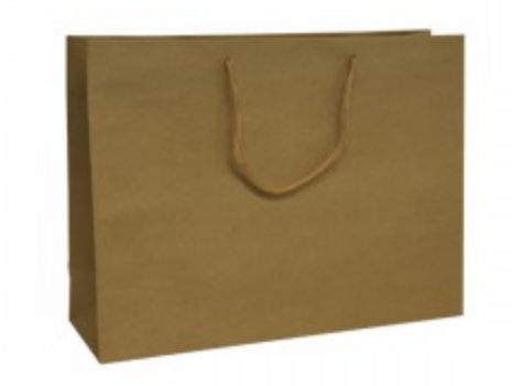 300mm Brown Recycled Paper Carrier Bags