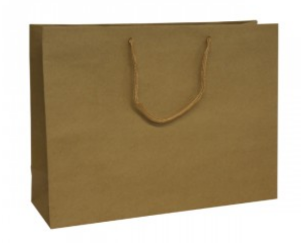 Brown Recycled Paper Carrier Bags
